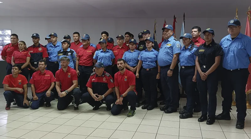 nicaragua, bomberos unidos, capacidades tecnicas, control, incendios