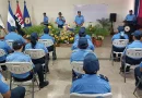 bomberos unidos de nicaragua, managua, jornada de entrenamiento, 30 efectivos bomberiles, comportamiento del fuego, peligros asociados, nicaragua