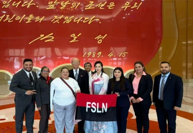 fsln, nicaragua, visita oficial, lazos de amistad, rpd de corea, gobierno de nicaragua