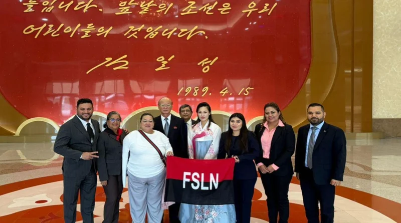 fsln, nicaragua, visita oficial, lazos de amistad, rpd de corea, gobierno de nicaragua