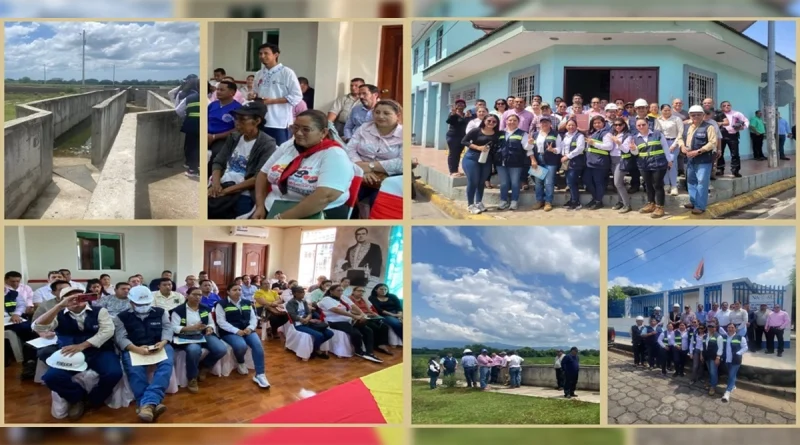 enacal, chinandega, chichigalpa, proyecto de saneamento, nicaragua, bcie,