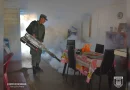Chinandega, fumigación, jornada de fumigación, Ejército de Nicaragua,