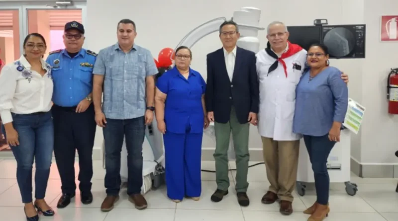Hospital Jacinto Hernández de Nueva Guinea, Nueva Guinea, embajador de Japón, entrega, equipos médicos, equipo Arco en C, ultrasonido, salud, atención médica,