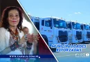 nicaragua,. rosario murillo, camiones, municipalidades,
