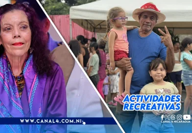 actividades, fin de semana, activiades recreativas, Nicaragua, rosario Murillo,