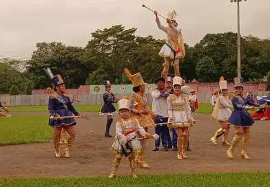 bandas rítmicas, jinotepe, carazo, festival cultural, juventud, música, tradición, cultura, nicaragua,