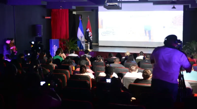 proyección, Nicaragua, Imagenes de mi Nicaragua, concurso de arte, cortometrajes, CINEMATECA, Embajada de China,