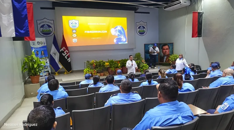fibromialgia, Ministerio del Interior, capacitación, Gobierno de Nicaragua, funcionario, enfermedad crónica,