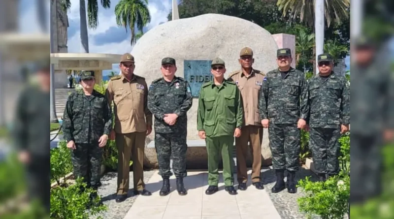 cuba, GeneralJulio Cesar Aguilar, Ejercito de Nicaragua, Jefe del ejercito de Nicaragua, homenaje,