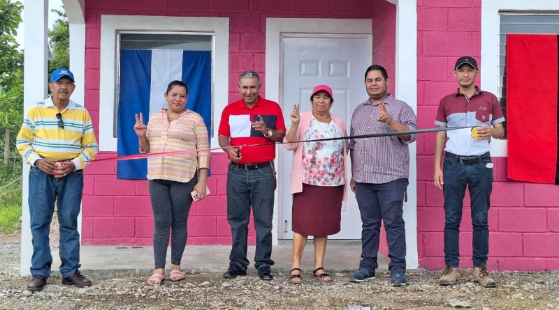 viviendas dignas, gobierno de nicaragua, boaco,
