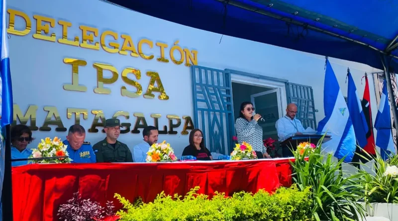 IPSA, remodelación, delegación departamental, remodelación, Matagalpa, entrega, Nicaragua, Gobierno Sandinista,