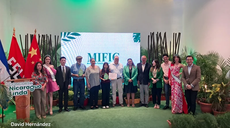 gobierno de nicaragua, embajada de china, economia creativa, cultura, nicaragua linda, concurso, premiacion,