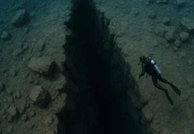 investigación, fondo del oceano, captan, imagen, placas tectónicas,