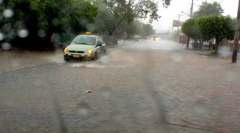 lluvias, 14 de octubre de 2025, ineter, nicaragua, tormentas eléctricas, regiones de nicaragua, vientos fuertes