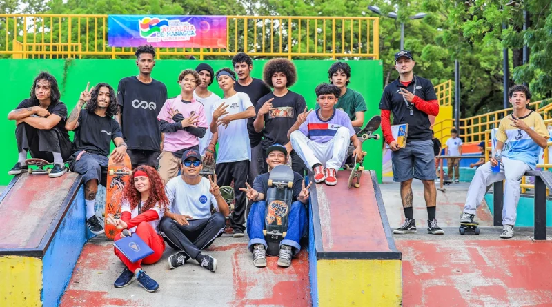 nicaragua, skateboarding, deportes, alcaldia de managua,