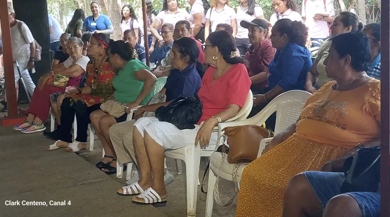 nicaragua, juventud sanidista, adultos mayores, managua
