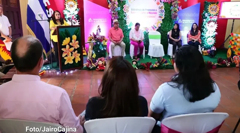 llegaron las purísimas, lanzamiento estrategia de promoción, Masaya, emprendedores, artesanos,