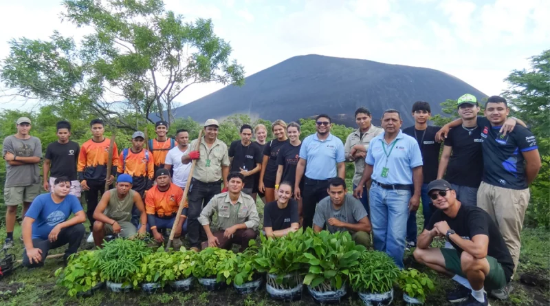 cerro negro, jornada de reforestación, león, marena, gobierno de nicaragua