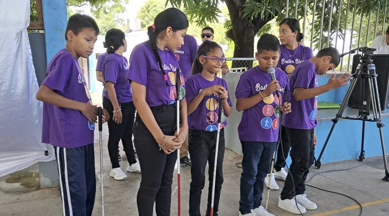 baston blanco, nicaragua, festival, mined, educacion inclusiva, escuela melania morales,