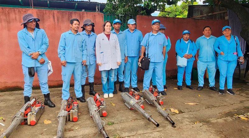 minsa, managua, barrio blanca segovia, distrito v, nicaragua, gobierno de nicaragua, 22 de octubre de 2025, feria de salud comunitaria, jornada de antiepidémica