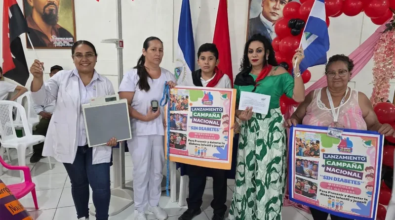nicaragua, Matagalpa, minsa, sin diabetes, niños, jóvenes