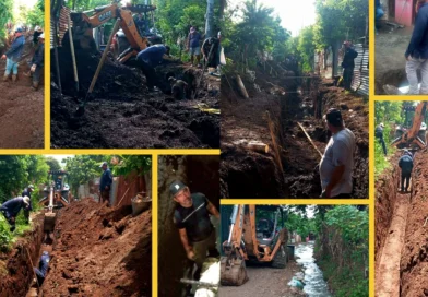 enacal, nicaragua, saneamiento, ciudad sandino, obras de saneamiento, enacal,