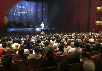 Teatro Rubén Darío, INSS, jubilados, tributo a los grandes de España, tributo,