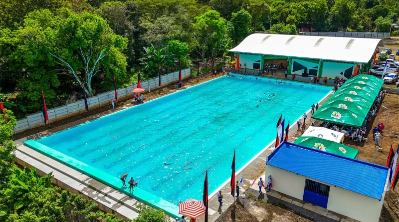nicaragua, deporte, masaya, piscina olimpica, natacion,