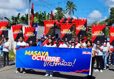 nicaragua, masaya, octubre victorioso, héroes y mártires