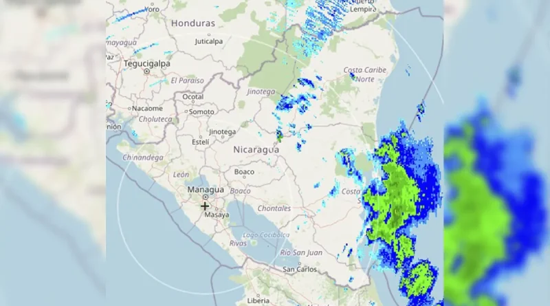 nicaragua, ineter, pronostico del tiempo, onda tropical, lluvias, calor
