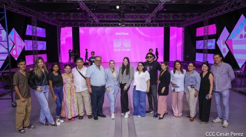 preparativos de moda, nicaragua diseña 2025, 14 edición, managua, nicaragua, camila ortega murillo, fernando fuentes