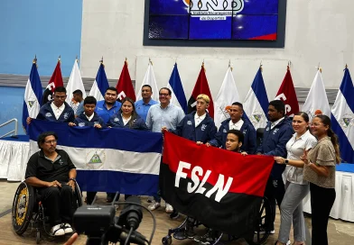 deportes, atletas, juegos parajuveniles, chile, abanderamiento, nicaragua,