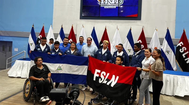 deportes, atletas, juegos parajuveniles, chile, abanderamiento, nicaragua,