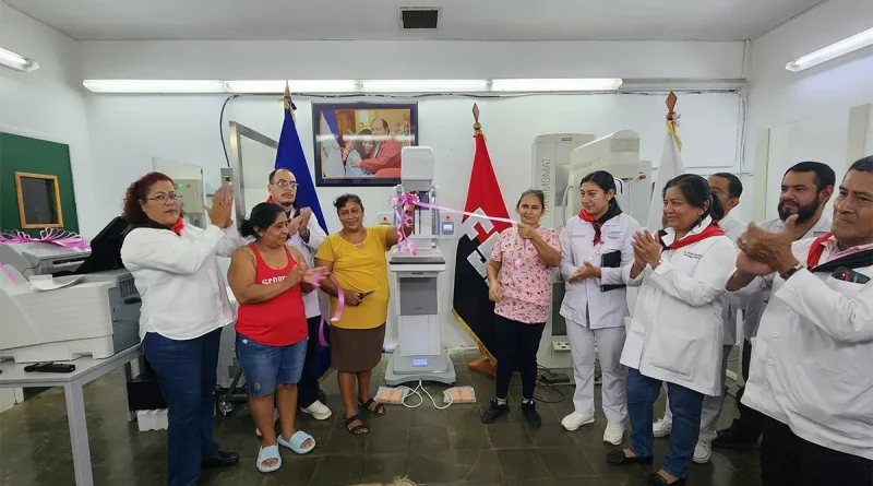 nicaragua, gobierno de nicaragua. salud, mamografia, cancer de mama,