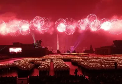 nicaragua, corea, pyongyang, partido del trabajo, aniversario, gala de antorchas, procesion publica, desfile, juventud, cultura,