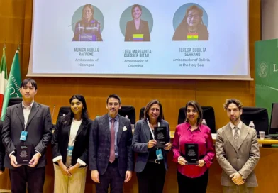 roma, italia, mujeres diplomáticas, embajada de nicaragua, monica robelo raffone, nicaragua