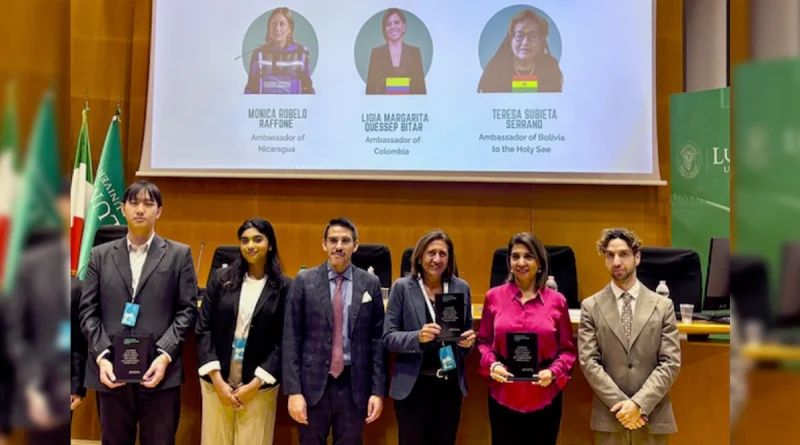 roma, italia, mujeres diplomáticas, embajada de nicaragua, monica robelo raffone, nicaragua