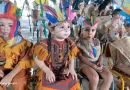 estudiantes, niños, MINEDE, Resistencia Indígena, pasarela, tejes autóctonos, Nicaragua, Colegio Público Nicarao,