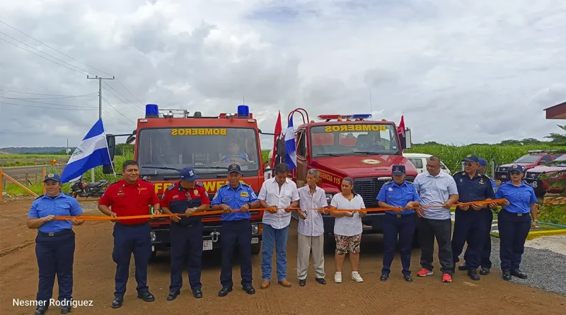 nicaragua. bomberos unidos, masachapa bomberos unidos