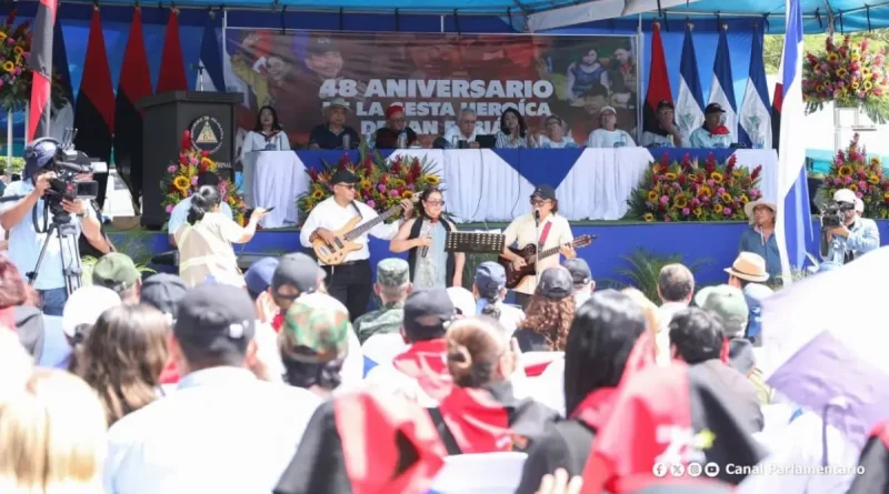 ocotal, combate de san fabian, octubre victorioso, comandante daniel ortega, german pomares, frente norte, asamblea nacional, homenaje, heroes, historia,