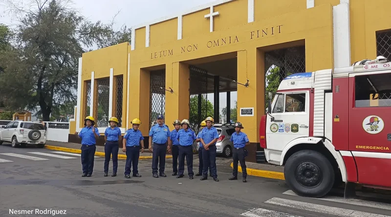 nicaragua, plan cementerio, Nicaragua, bomberos unidos