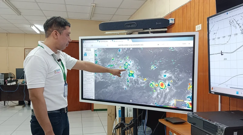 ineter, onda tropical 33, clima, lluvias, nicaragua