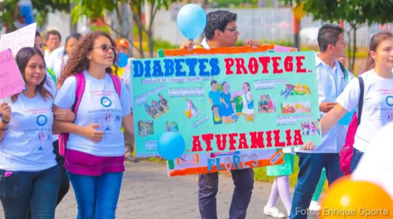 nicaragua, minsa, sin diabetes, jovens, niños,adultos