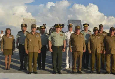 Ejército de Nicaragua, Fuerzas Armadas Revolucionarias de Cuba, Cuba, visita oficial, General Julio Cesar Avilés, Comandante en jefe del Ejército de Nicaragua,