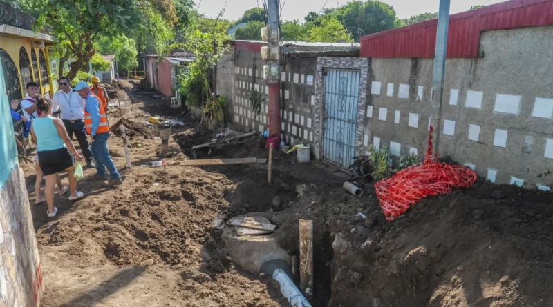 alcaldia de managua, proyecto de drenaje, pedro arauz, nicaragua,