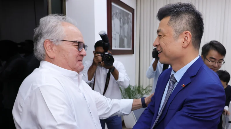 asamblea nacional, nicaragua, embajador de china, encuentro,