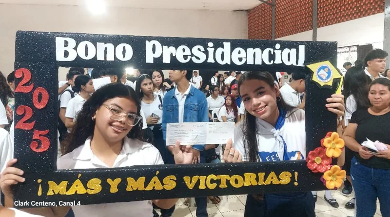 nicaragua,bono bachiller, estudiantes, bono presidencial
