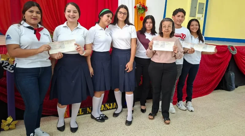 gobierno de nicaragua, bono de bachiller, chontales, mined,