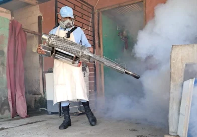 jornada de fumigación, reparto segovia, distrito seis de managua, managua, nicaragua, brigadistas de salud, minsa nicaragua