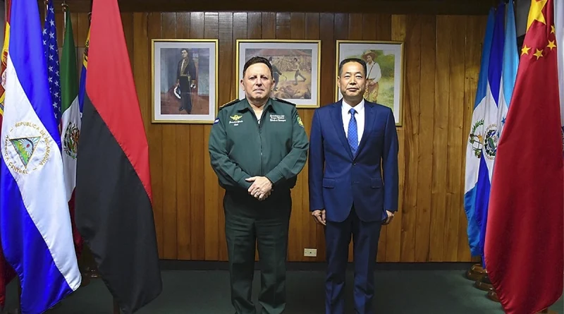 delegación militar china, ejercito de nicaragua, managua, nicaragua
